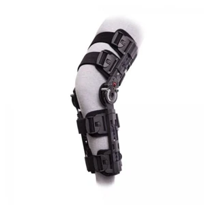 *1-Pack* DonJoy X-ROM Post-Op Left or Right Knee Brace Black 11-2181-9 - Picture 1 of 5