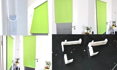 Thermo Rollo Klemm Verdunklungsrollo ohne Bohren Klemmrollo Fenster-rollo Fix - Bild 1 von 4