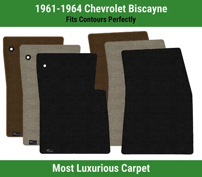 Alfombrillas de primera fila Lloyd Luxe para Chevrolet Biscayne 1961-1964  Foto 1 de 4