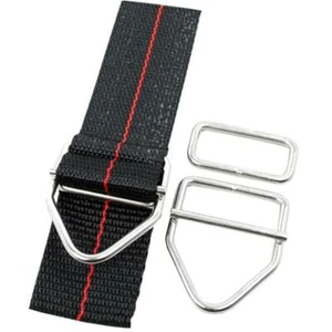 Gurtverstellung Quick Fix 2-teilig Edelstahl Gurtschnalle Harness für 50mm Gurtb - Bild 1 von 1