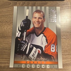 Eric Lindros 1997-98 Donruss Studio Portrait 8x10 Photo Philadelphia Flyers HOF