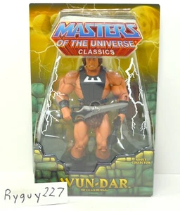MOTUC, Wun-Dar, Masters of the Universe Classics, MOC, sealed figure, He-Man - Picture 1 of 6