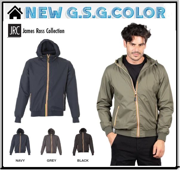 JRC Veste Utah Homme Giubbino En Nylon Doux 20D - Non Rembourré - Photo 1/1