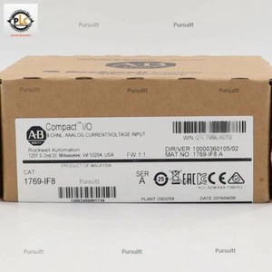 New Factory Sealed AB 1769-IF8 / A 8 Pt Analog Input Module 1769IF8 - Picture 1 of 5