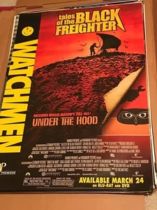 WATCHMEN - TALES OF THE BLACK FREIGHTER - MOVIE POSTER 27 X 40 B2 NEW - Picture 1 of 1