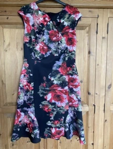 Phase Eight Floral Dress Size 12 - Picture 1 of 5