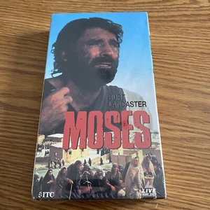 Moses w/ Burt Lancaster (VHS, 1999) - New / Sealed - Picture 1 of 2