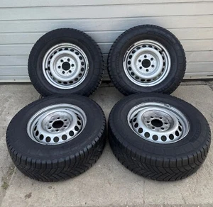 Mercedes Sprinter W906 Stahlfelgen Satz Räder Mit Michelin Reifen 225/75 R16 - Bild 1 von 19