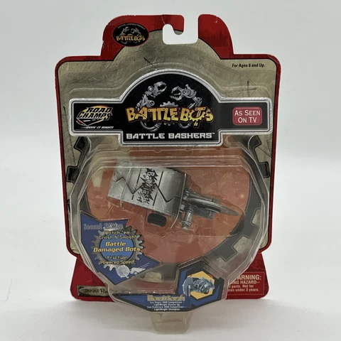 BATTLEBOTS BACKLASH BATTLE BASHERS 3RD EDITION JAKKS PACIFIC 2001 Cover