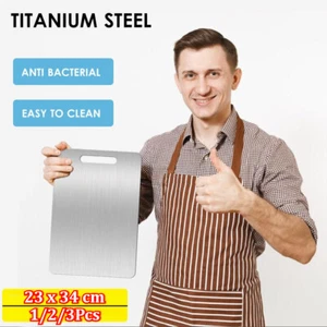 304 Titanium steel Anti-Bacterial Mildew-Proof Cutting Board Chopping Boards - Picture 1 of 19