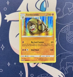 Pokémon SWSH ESTILOS BATALLA SANDACONDA 082/163 RARO HOLO Pack Fresco - Imagen 1 de 1