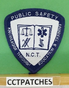 NCT PUBLIC SAFETY EDUCATION & TRAINING (EMS/FIRE/POLICE) SHOULDER PATCH UNKNOWN - Picture 1 of 2