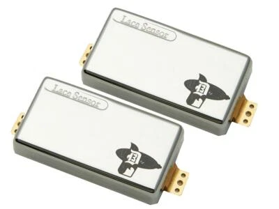 Juego Humbucker Desintegradores Lace D3BK - Cromo Foto 1 de 2