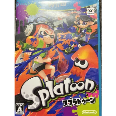 Nintendo Wii U Game Software Splatoon Japan - Image 1 of 2