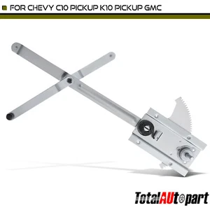 Manual Window Regulator for Chevrolet C20 Pickup 64-66 Suburban GMC Front Left - Picture 1 of 9