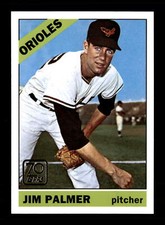 2021 Topps Double Headers #TDH-13 Jim Palmer Baltimore Orioles Baseball Card