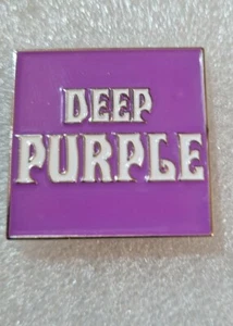 "DEEP PURPLE" ENAMEL PIN BADGE - NEW - Picture 1 of 1