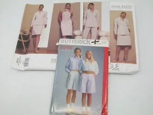 3 Misses Schnittmuster Gr. 6 8 10 Esprit Sport Anne Klein ungeschnitten Advanced - Bild 1 von 6