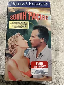 Rare South Pacific VHS TAPE with Soundtrack CASSETTE-NEW SEALED - Picture 1 of 4