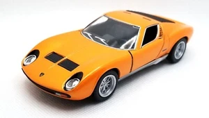 Kinsmart - 1:34 Scale Model Lamborghini Miura P400 Orange (BBKT5390DO) - Picture 1 of 1