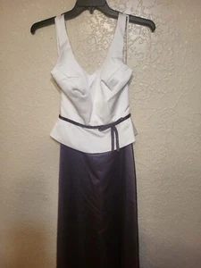 NWT Alexia Designs BridesMaid SZ 6 Halter Dress in Victorian Lilac and... - Picture 1 of 10