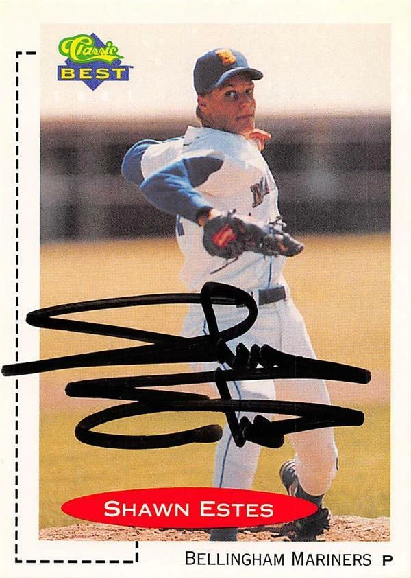 Shawn Estes autographed Baseball Card Minor League 1991 Classic Best Rookie #429 - Image 1 of 1