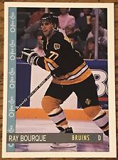 Ray Bourque 1992 -93 O-Pee-Chee Hockey Card #126 Bruins NHL HOF Free Shipping