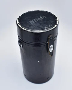 Genuine Black Nikon CL-43A Hard Lens Case 10.0" x 5.00" (#T475) - Picture 1 of 4
