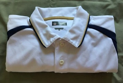 ST LOUIS RAMS PLAYER NFL TEAM APPAREL 100% Polyester Polo Shirt XL - Image 1 of 4