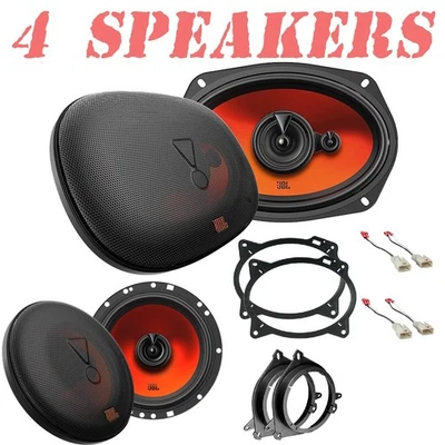 Altavoces de puerta trasera JBL 6x9" 560W y 6,5" 400W para Toyota Corolla 2003-2013 Foto 1 de 4