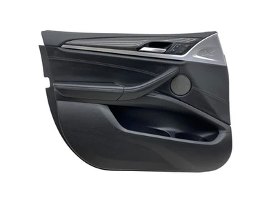 2020 BMW X3M F97 FRONT LEFT DOOR PANEL LEATHERETTE W/ CARBON FIBER |BLACK (MAH7 - Изображение 1 из 4