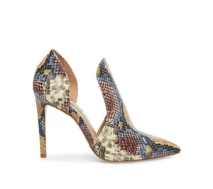 STEVE MADDEN DOLLY SNAKESKIN PUMP HEEL ~ 10 - Picture 1 of 7