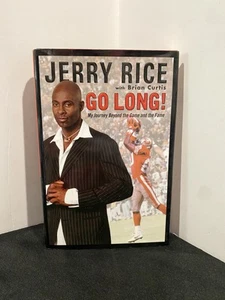 Jerry Rice Go Long handsigniert signed  - Bild 1 von 3