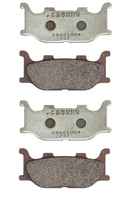 2 COPPIE PASTIGLIE FRENO ANTERIORI FERODO YAMAHA FZ6 600 2004 2005 2006 - Immagine 1 di 3