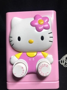 Sanrio Rare Hello Kitty radio am/fm With Pen Holder, Paper Clip Organizer Works! - Picture 1 of 8