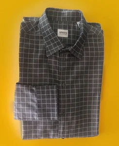 Armani Collezioni Long Sleeve Dress Shirt ( M) - Picture 1 of 7