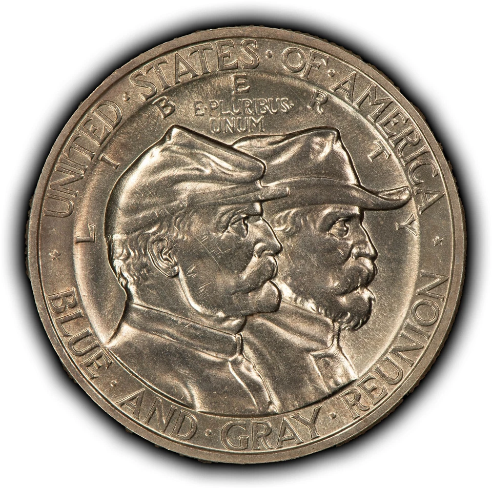1938 50c Gettysburg Anniversary Commemorative Silver Half Dollar - SKU-C1258 - Image 1 of 4
