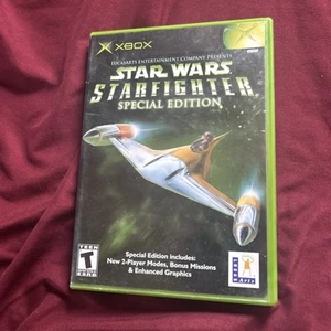 Star Wars: Starfighter Special Edition (Original Xbox) Black Label No Manual - Picture 1 of 4