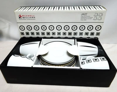 Maxwell Williams espresso coffee jazz set boxed new - Image 1 of 4