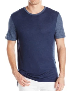 $125 Anthony Thomas Melillo Men's Double Face Modal Oversize Crew Jersey, Blue M - Picture 1 of 2