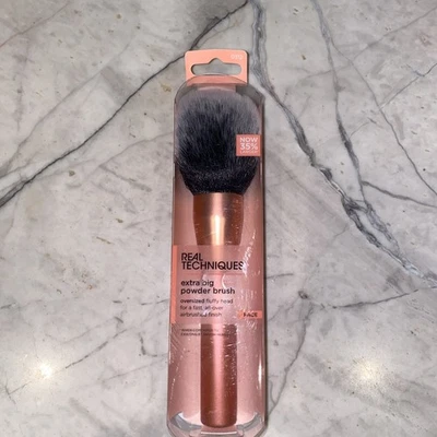 Real Techniques очень большая щетка для пудры, большая XL-Large Gold - Изображение 1 из 2