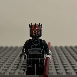 LEGO Star Wars Minifigure Darth Maul - Set 75169 sw0808 USATO con stampa gambe - 1C - Foto 1 di 2