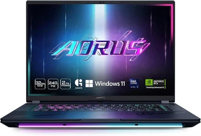 Gigabyte Aorus Master: Ultra 9 275HX, RTX 5090, 32GB RAM, SSD 2TB, OLED de 16" Foto 1 de 4