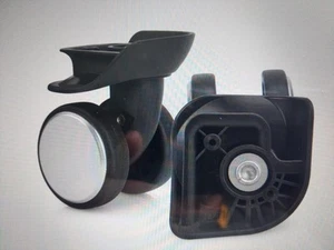 360 Spinner Luggage Wheel Baggage Replacement Suitcase Mute Swivel Casters - Picture 1 of 6