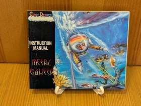 Metal Fighter: Instruction Booklet Manual Only (Nintendo, NES) Color Dreams EUC+
