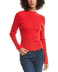 Maglione donna Derek Lam 10 Crosby Kassandra finto collo misto lana - Foto 1 di 5