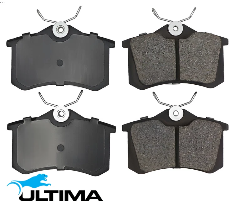 ULTIMA REAR SEMI-METALLIC BRAKE PADS FOR AUDI A6 C5 ACK AGA APR APS 2.4L 2.8L V6 - image 1 of 1