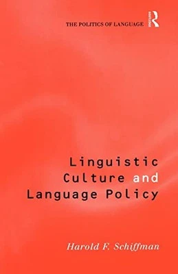 Linguistic Culture and Language Pol..., Schiffman, Haro - Image 1 of 2
