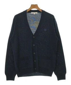 Maison Kitsune Men's Wool Cardigan Navy Size M Used Made in Morocco - Picture 1 of 8