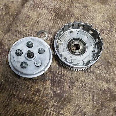 Lote de placas externas internas cesta de embreagem 2007 06-08 Kawasaki Ninja 650R EX650R fabricante de equipamento original - Imagem 1 de 4